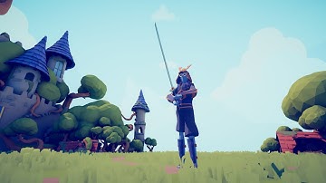 Samurai Giant VS Every Units Armed Sword | Totally Accurate Battle Simulator