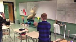Front Flip In Math Class