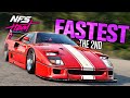 Need for Speed HEAT - The 2nd FASTEST Car? (Ferrari F40 Customization)