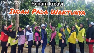 Indah Pada Waktunya | Senam Kreasi BodyFit | Lina BodyFit | Senam Kreasi Terbaru | Dangdut Koplo