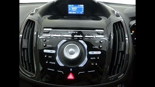 Ford Kuga / Escape Stereo Removal 