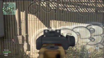 MW3 MP7 Tips and Tricks; Team Deathmatch on Dome