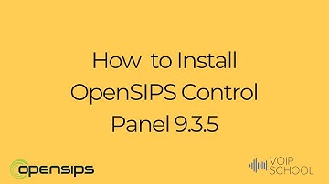 OpenSIPS Control Panel Installation 9.3.5