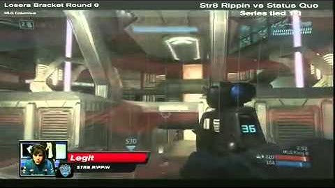 MLG Columbus 2010 ♦ Str8 Rippin vs Status Quo ♦ Game 3 - Part 2