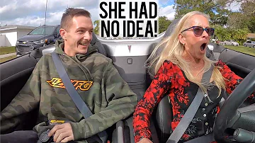 LS3 Swapped my Mom's Solstice - Her Reaction Was Priceless!