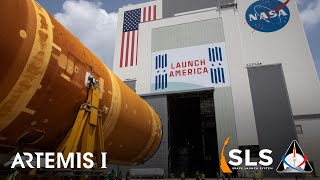 Path to the Pad for Artemis I Episode 6: The Big Orange Arrives