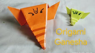 Easy step by step Ganeshji with Paper folding/Origami Ganesha