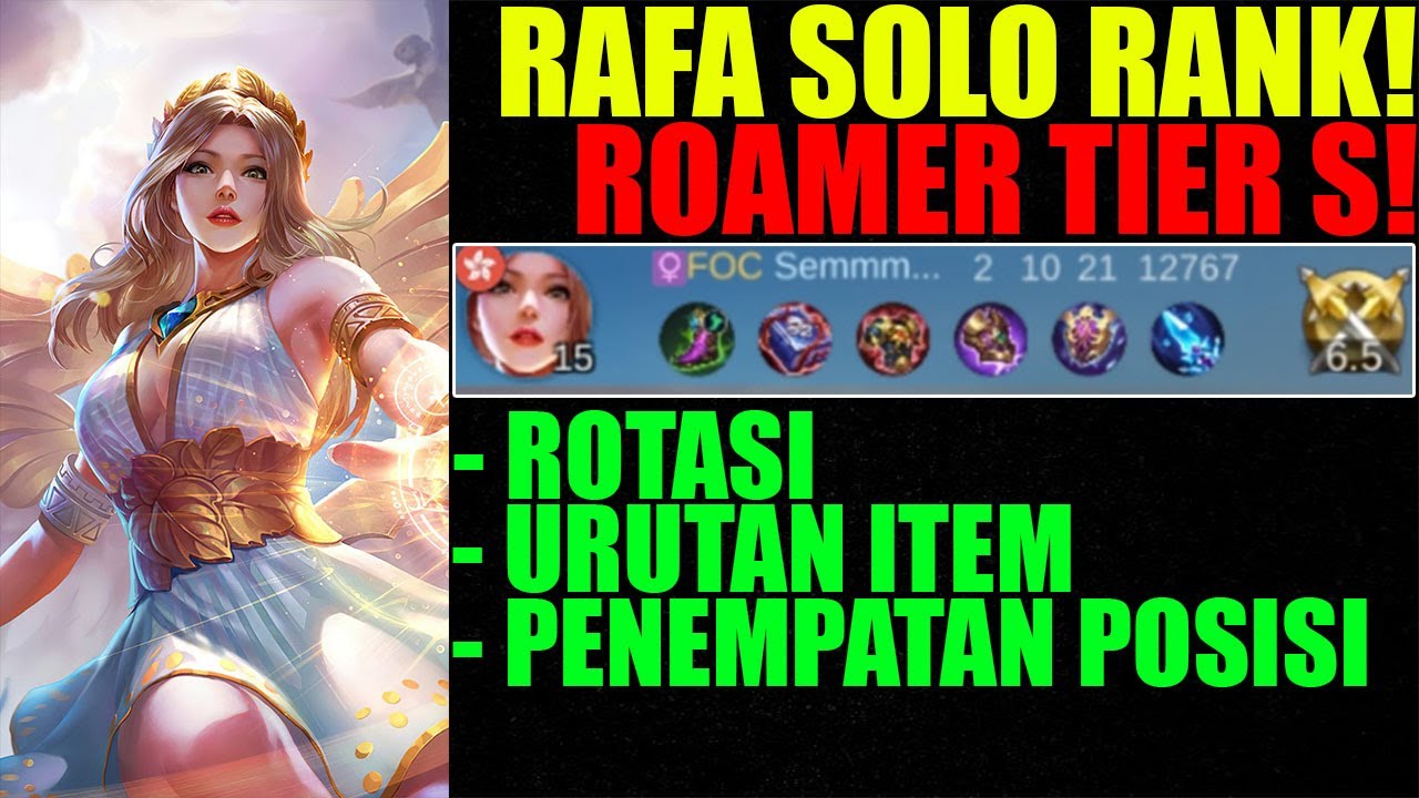 BEST BUILD RAFAELA IN 2022 | ITEM, EMBLEM, AND BUILD RAFAELA TERSAKIT ...
