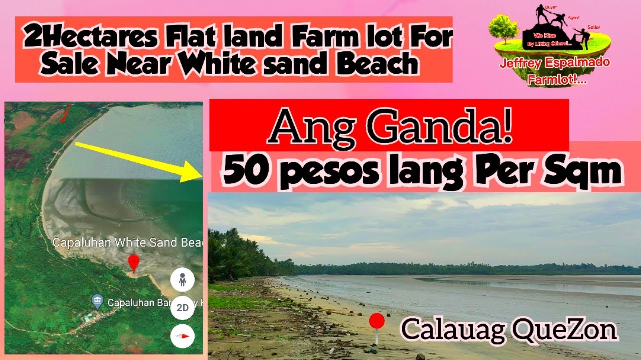 V#75 🥰2 Hectares  Farm lot for  Sale👉Nyogan & Walking  distance sa White sand Beach 🏷️1M Lang