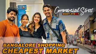 Day-2 | Shopping in Commercial Street Bangalore | Met Jijin Drishya&Nikhil Leena | Exploring Bnglre