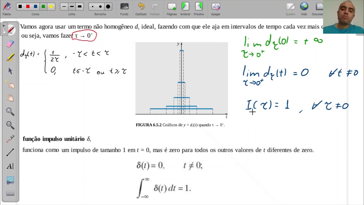 Cálculo III - Aula 27 - Funções de Impulso