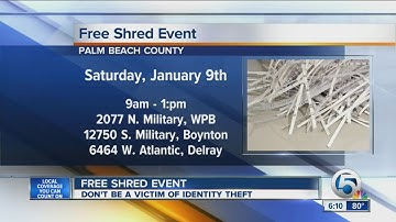 Free shred events
