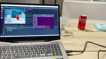 Coke can detection & visual servoing by using an Intel D435 RGB-D camera