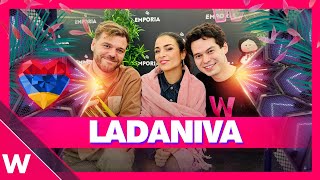 🇦🇲 LADANIVA (Armenia Eurovision 2024) | Emporia Lounge Interview in Malmö