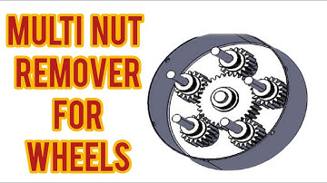 MULTI NUT REMOVER FOR WHEELS | GLOBAL DESIGNER | 8548097018