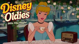 Playlist | Oldies Disney Music 🌧️ Rainy Night in Venice & Cinderella’s Quiet Waltz