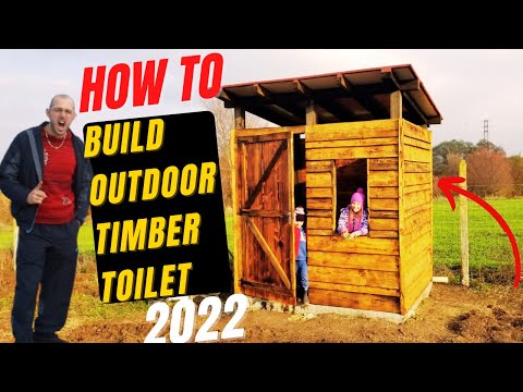 Видео: Направи си сам селска тоалетна: инструкции стъпка по стъпка