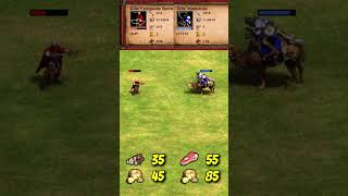 Elite Composite Bowman vs Elite Mameluke (AoE2) #Shorts