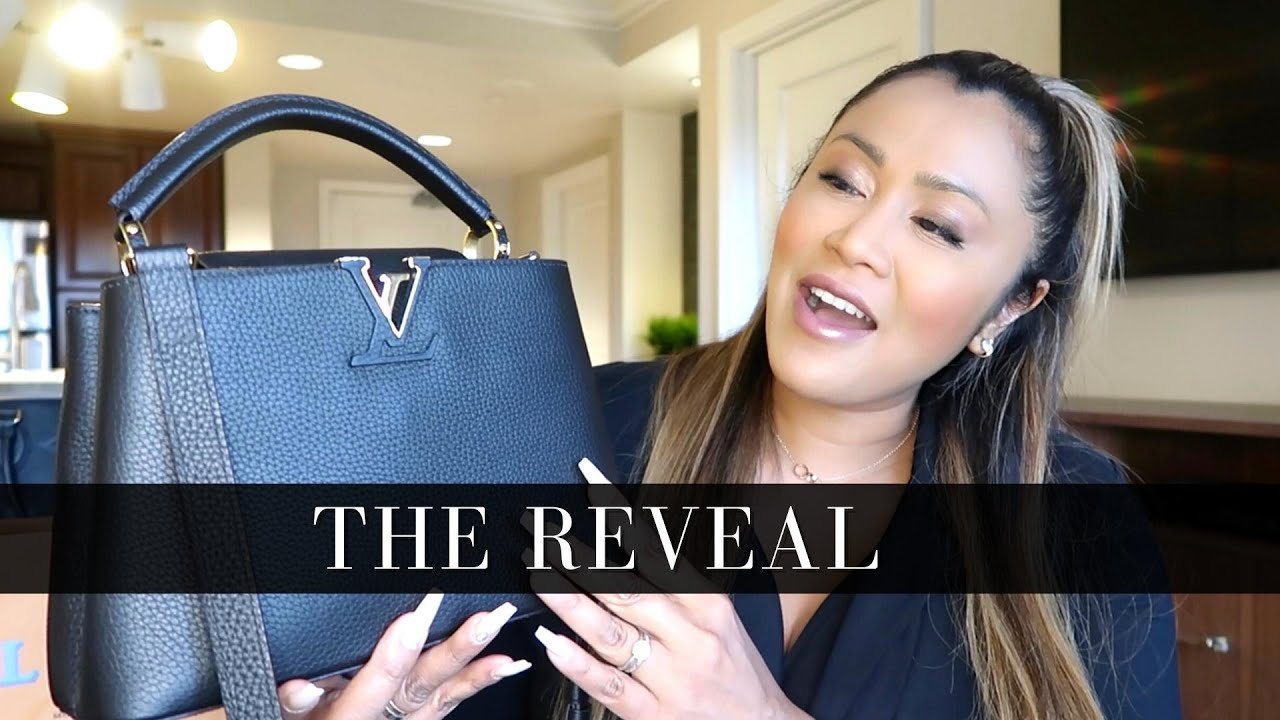 LOUIS VUITTON CAPUCINES BB BAG REVIEW I WHAT FITS INSIDE I LIFE OF MC 