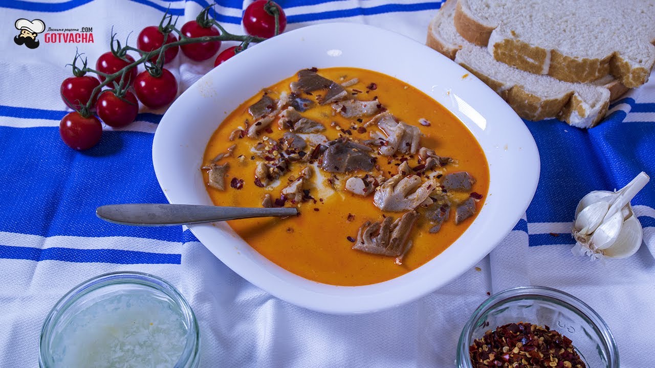 Шкембе чорба с гъби кладница