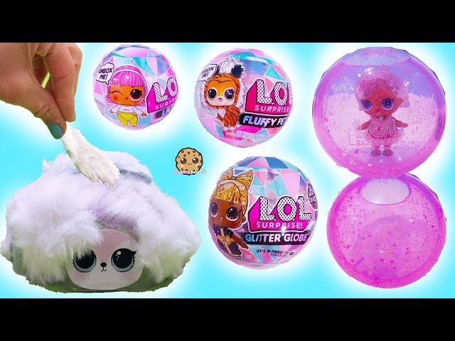 NEW Winter Disco Fuzzy Hair Pets - Water Snow Globes Video class=
