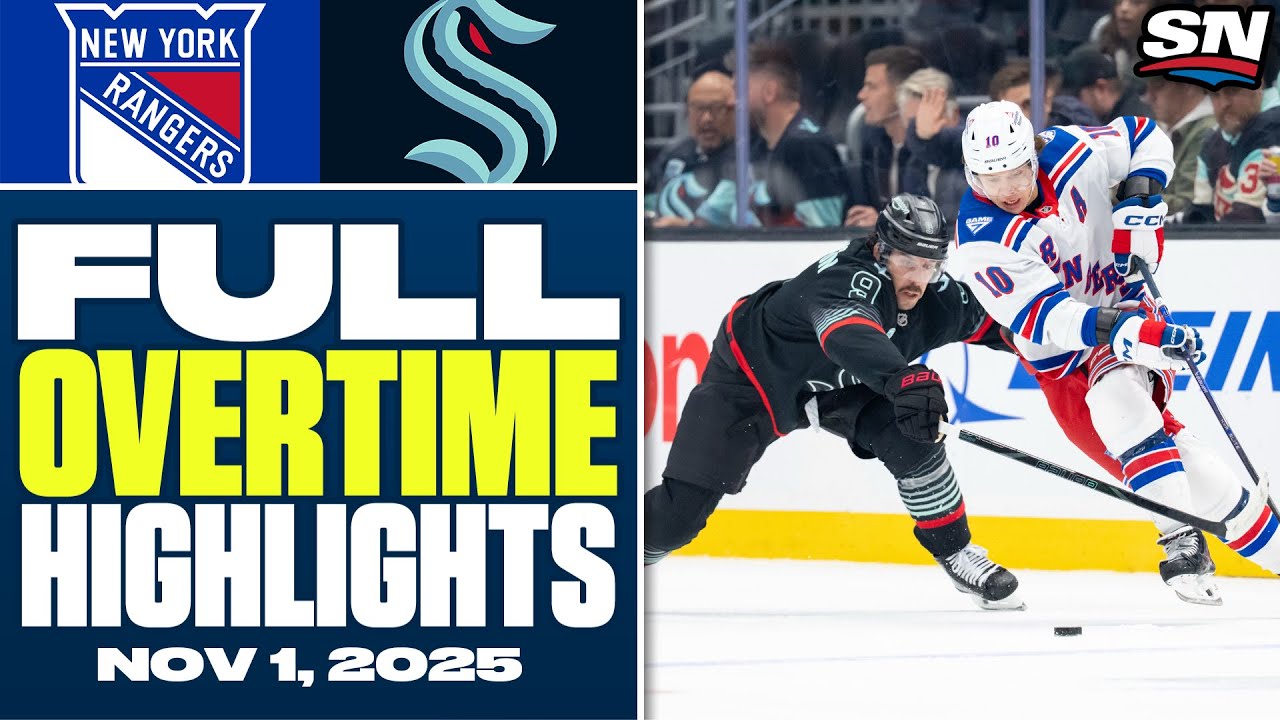 New York Rangers at Seattle Kraken | FULL Overtime Highlights ...
