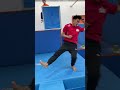 Tianmen Mountain Cloud Ladder Parkour Competition #parkour #challenge