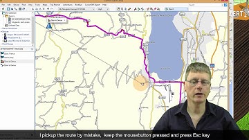 Project: Google Map route to BaseCamp car/motor route - Windows