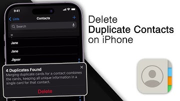 How To Delete Duplicate Contacts On iPhone! [2024]