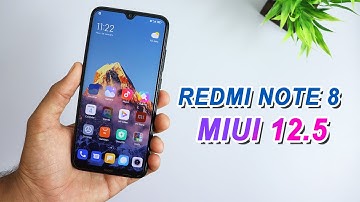 Redmi Note 8 MIUI 12.5 | Install MIUI 12.5 On Redmi Note 8