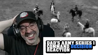 American Reacts to Dad&#39;s Army Series 1 Episode 3 Command Decision