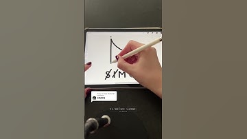 Procreate Magic: Transforming Ideas into Stunning Logos 🎨 #Procreate #ArtProcess