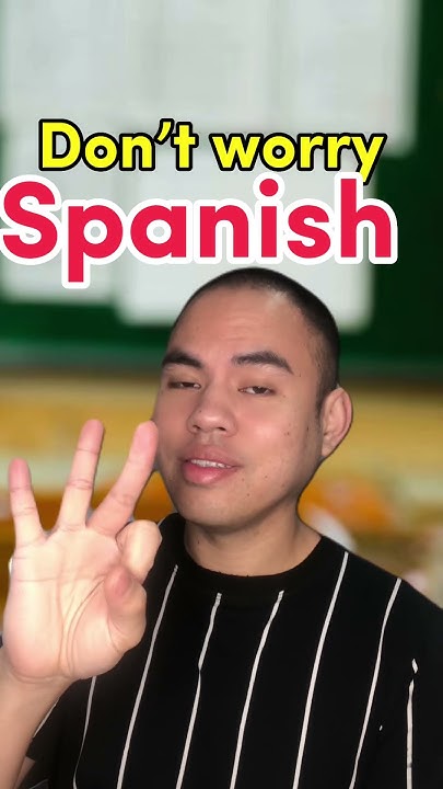 how-to-say-don-t-worry-in-spanish-youtube