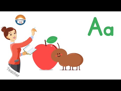 Pre-school EDU | Let&rsquo;s learn the letter A #01