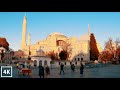 İstanbul Walk, Hagia Sofia and Sultan Ahmet Mosque - Walk Around İstanbul 4K