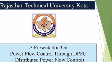 Distributed Power Flow Controller (DPFC) Presentation