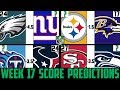 NFL Week 17 Score Predictions 2020 (NFL Week 17 Picks ...