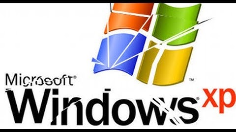 GOODBYE WINDOWS XP...