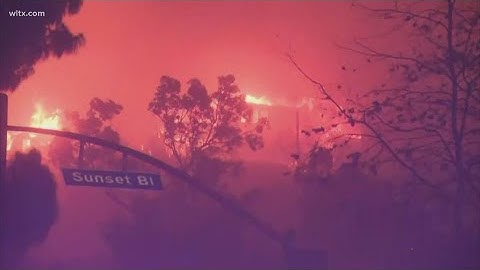 California wildfires update