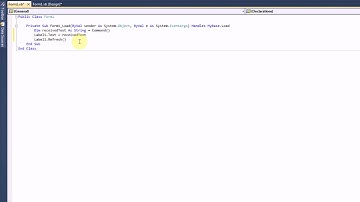 Vb.NET: Passing Parameters from one application to another (Visual Basic 2008/2010)