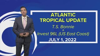 Tropics Update: Tropical Storm Bonnie making landfall in Central America, eyes now on East Coast