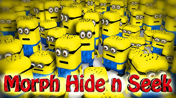 Minecraft Mods | MORPH HIDE AND SEEK - MINIONS! (Despicable Me, Minions Movie, Minecraft Minions)
