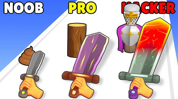 NOOB vs PRO vs HACKER - Sword Melter