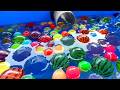 1000 Water Marble Run ☆ Artistic Ball Rolling ASMR