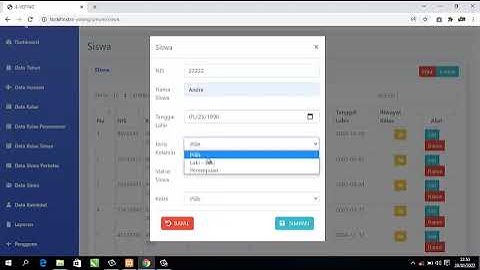 Demo Program Sistem Informasi E-Voting Berbasis WEB dengan CodeIgniter 3