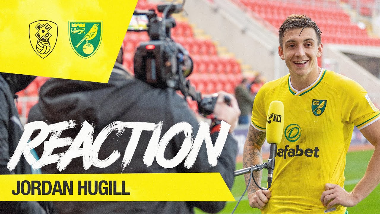 Rotherham United 12 Norwich City Jordan Hugill Reaction YouTube Rotherham United 12 Norwich City Jordan Hugill Reaction YouTube