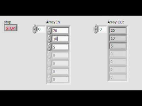 LabVIEW delete element from Array - YouTube