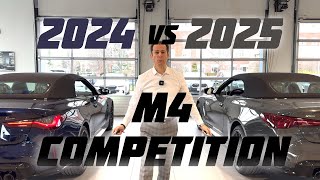 BMW M4 COMPETITION 2024 VS BMW M4 COMPETITION 2025!