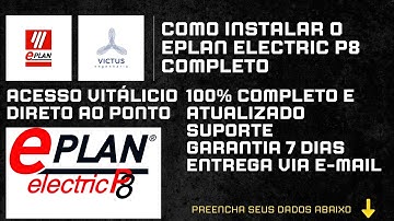 Como instalar/How to Install Eplan Electric P8 #eplanp8 #eplan