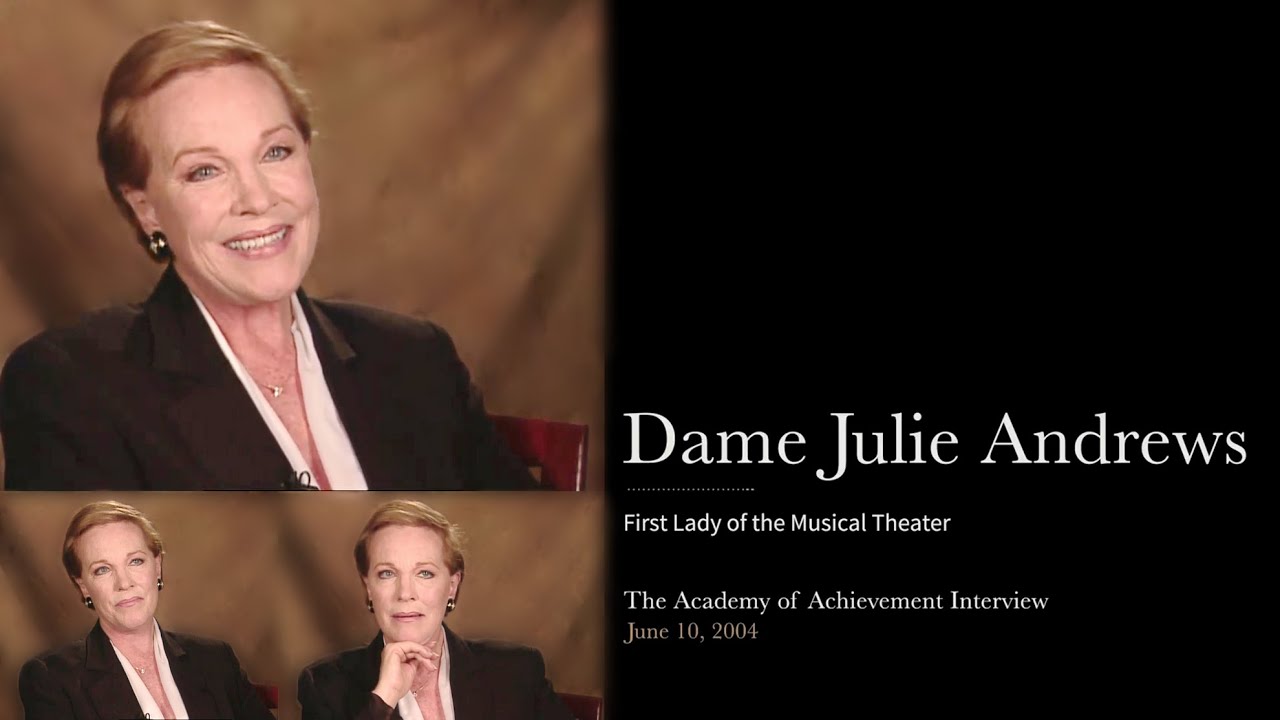 Dame Julie Andrews, First Lady of the Musical Theater (2004) - YouTube